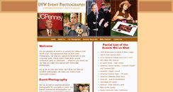 Desktop Screenshot of dfweventphotography.com